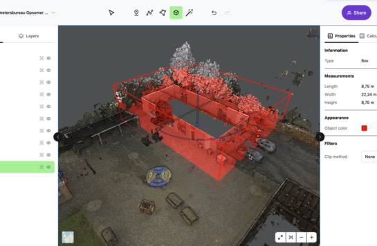 Point clustering and object recognition in Pointorama