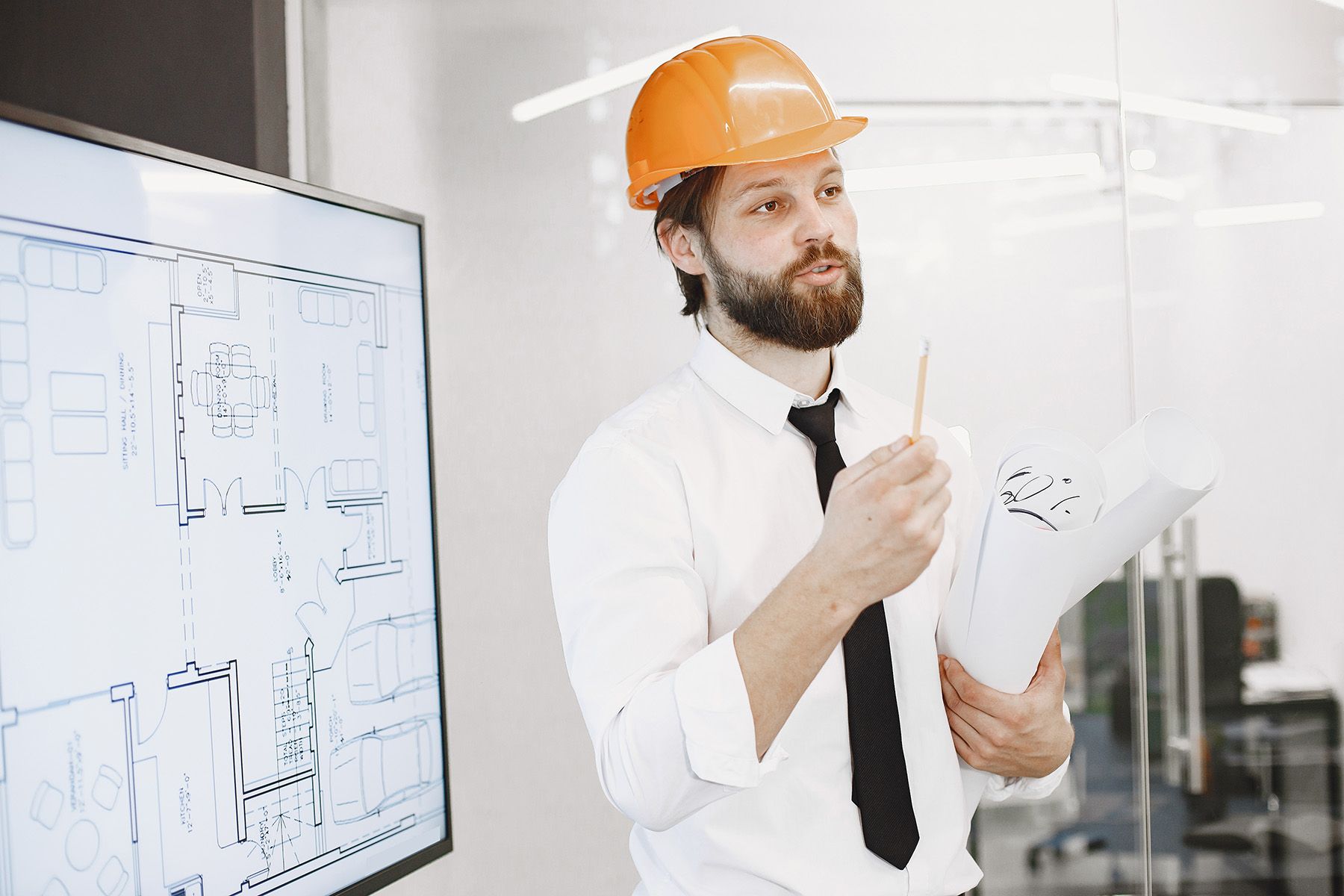Architect Engineer using Pointorama for floor plan to improve his AEC workflow
