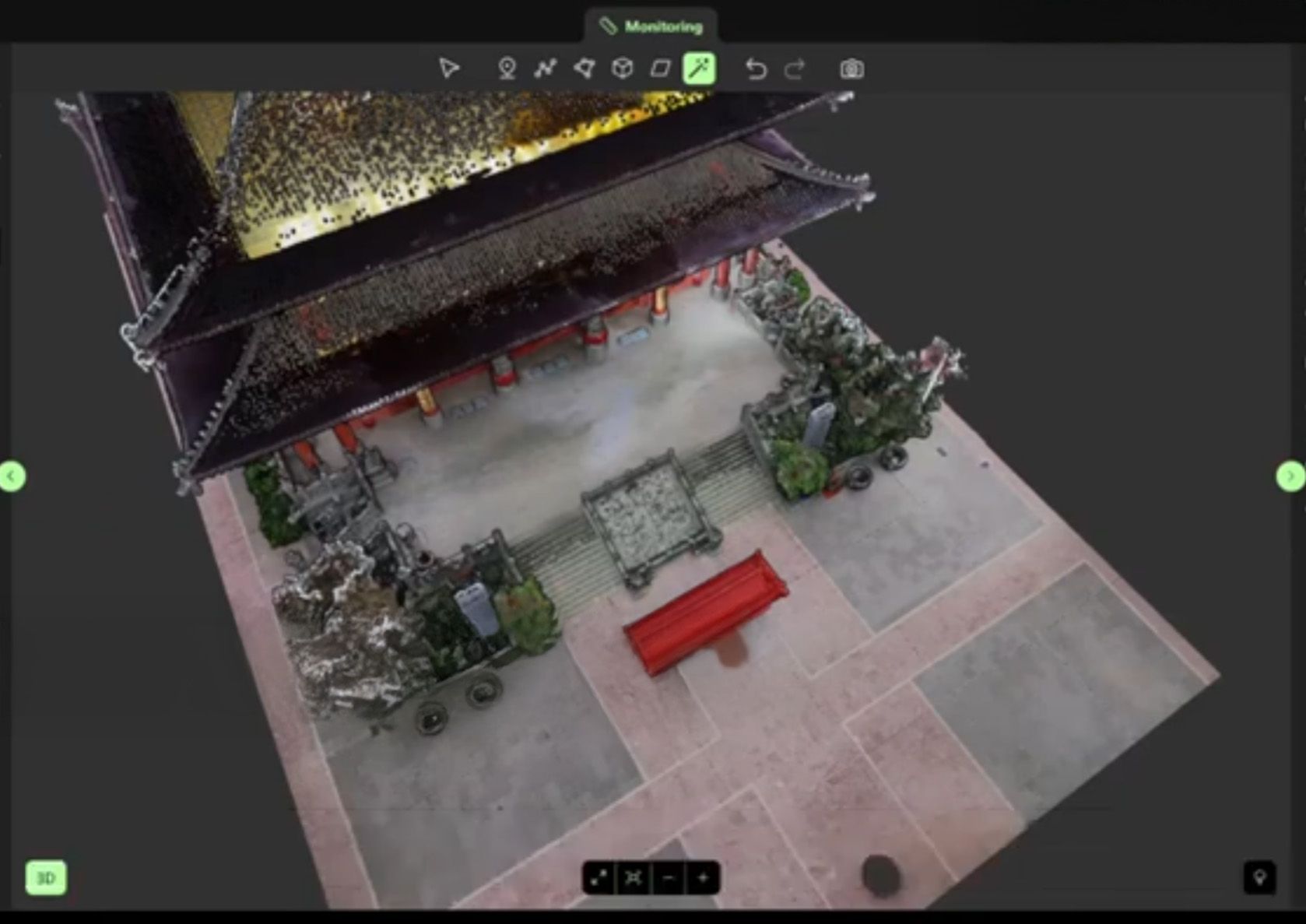 OmniSLAM - Selection tool in point clouds