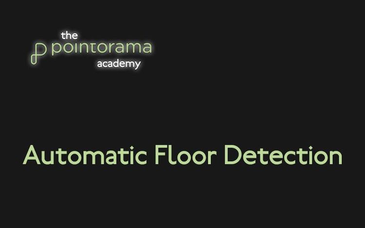 Automatic Floor Detection | Pointorama Tutorials