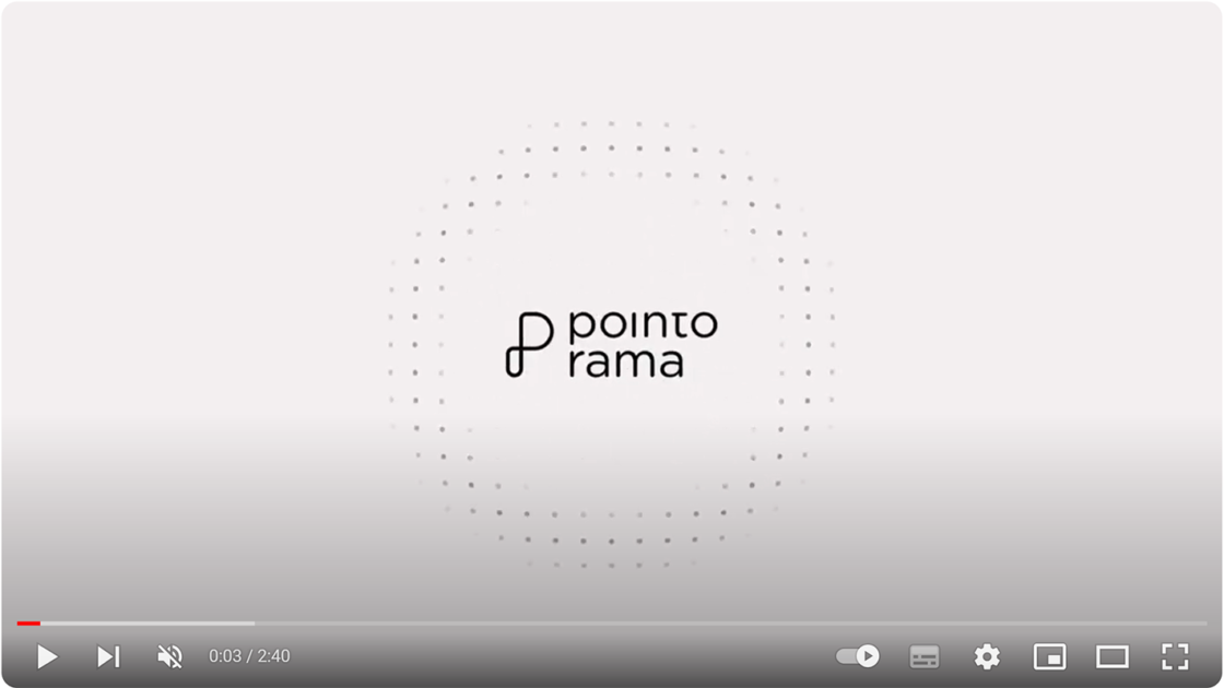 Pointorama - Product video - The future of Point Cloud Management